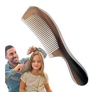 Combini di per donne, bufalo horn pettine Pannello anti-statico per capelli