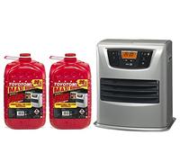 Combo [1 Stufa Zibro LC-135 + 2 Taniche 20L combustibile Toyotomi Plus]