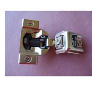 Combo: 2 Pcs, Blum 39C358B.20 - COMPACT BLUMOTION, 1-1/4"" overlay, Press-in Hinge