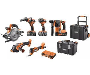 Combo AEG Kit 6 utensili Brushless PRO18V AEG6CKBL1-603MS