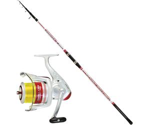 COMBO CANNA AVALON surfcasting 130 gr 4,00 mt + AVALON SURFCAST 6500 FD TRABUCCO