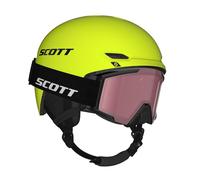 Combo casco + maschera sci Scott Combo Hlmt Keeper 2+Goggle Jr Shield (neon yellow/black) junior M