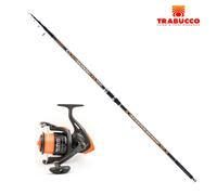 COMBO KIT SURFCASTING TRABUCCO SONIC STARTER BEACH 4 M 100 GR +SONIC XS6500+FILO