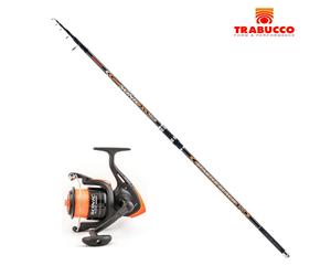 COMBO KIT SURFCASTING TRABUCCO SONIC STARTER BEACH 4 M 100 GR +SONIC XS6500+FILO
