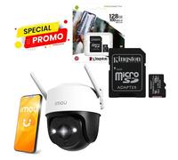 Combo Kit Telecamera Sorveglianza Imou Cruiser 2C 3MP + Kingston MicroSD 128 GB