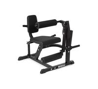 JK FITNESS Macchinario JKV-COMBOLEG per Allenamento Gambe | Schienale Ergonomico Regolabile, Carico Max 150 kg | Panca per Esercizi Gambe con Dischi Foro 50mm | Regolabile in Altezza e Inclinazione