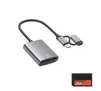 Combo lettori schede compatibili con 3000 stick, 16G | Bundle adattatori per schede bastoncini in metallo ABS per archiviazione estesa console che supportano