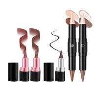 COMBO MACCHIO SET PER DONNE, Penna del contorno facciale 5D - Kit di bellezza cosmetica di vernice per viso 5D,Strumento cosmetico di lunga durata per scuola, incontri, viaggio d'affari, casa, viaggio