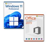 Combo Microsoft Office 2019 Standard + Microsoft Windows 11 Pro