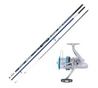 Combo Pesca da Surfcasting, Mulinello Wax Altexa 9000 + Canna da Pesca Falcon XXSURF BLUE 4.20 MT