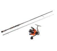 Combo Spooner Iron Trout UL 1,98M / 0,6 - 6G + Rolle CWX-1500 Combo Forelle