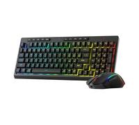 Combo tastiera e mouse da gioco wireless Redragon S142, tastiera wireless K515 PRO a 98 tasti e mouse da gioco 4800 DPI 2,4 Ghz