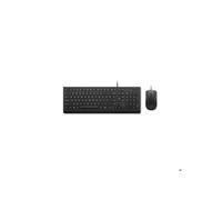 Combo tastiera e mouse Lenovo Essential Wired Nero