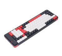 Combo Tastiera e Mouse Wireless 2.4G, Doppia modalità 1600 DPI (rosso)