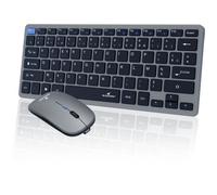 Combo Tastiera E Mouse Wireless Bluestork - Mini Pack - Bluetooth E Dongle - Ult