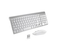 Combo tastiera e mouse wireless INF KM-05 - a membrana, 2.4GHz, incluso, Silenziosa