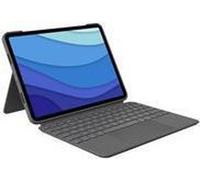 Logitech Combo Touch iPad Pro da 11 pollici (1a, 2a, 3a generazione - 2018, 2020, 2021) Custodia con tastiera - Tastiera retroilluminata staccabile - Italiano QWERTY - Grigio
