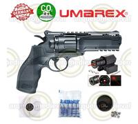 COMBO Umarex Tornado 4,5 mm 3J + punto rosso laser + 5xCO2 + 500BB + SPEDIZIO...
