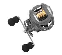 comboDE TIE and Reel - Rubli di Spin d'acqua dolce di acqua salata, Set combode bobine premium con esche | Bobina da pesca in fibra di carbonio, comboavvolto da baitcasting, attrezzatura leggera