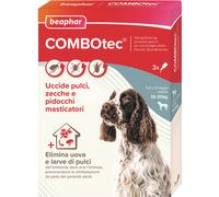 COMBOtec 10-20 kg 3 Pipett → Antiparassitario Spot on Cani Pulci Zecche Pidocchi