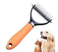 Combs di cani per la perdita di governare, un pettine di districamento dei cani | Grooming Cat Undercoat Saiding Dog Brush,Districare il solvente opaco