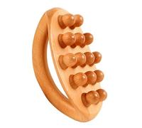 Combuscola del cuoio capelluto - pettine in legno | Crescita dei capelli di massaggiatore del cuoio capelluto | Pespa per massaggiatore del capelluto in legno | Massager del punto di innesco man