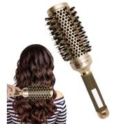 Combuscolo Per La Rullo Per Capelli Ricci - Pennello Detangller 20 Cm, Pennello Districante Per Riccioli, Strumento Di Styling Dei Capelli Ricci Pettinatura Del Volume 'aria, Pettine Per Rotola Di