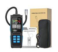 Combustible Gas Perdita Rilevatore 50-50000PPM & Calze Udibile Visual Allarme