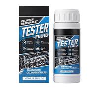 Combustion Leak Tester Fluid - 100ml Cylinder Head Gasket Detection Solution | Carbon Dioxide Coolant Testing Liquid For Automotive Cooling Systems | Fast Diagnostic Tool For Cars Trucks Engines
