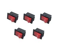 Comcapy 5pcs Flameout Part Stop Kill Interruttore ON-off Adatto for ZENOAH G2500 25CC 26cc 2500 3800 38CC STIGA Alpina GGP AMA Anova Motosega