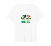 Come addestrare Il Tuo Drago - Hometown Heroes Maglietta, Donna Plus-Size, Bianco, 6X