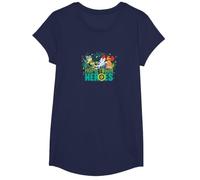 Come addestrare Il Tuo Drago - Hometown Heroes Maglietta, Ragazze, Navy, L