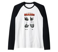 Come addestrare Il Tuo Film Dragon 2025 HA HA HA He He No Maglia con Maniche Raglan