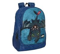 Safta Zaino scolastico Come allenare il tuo DRAGO per bambini 23 l 32x44x16 cm Blu