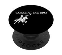 Come At Me Bro Funny Medieval Jousting Tee Nerdy Dad Jokes PopSockets PopGrip Intercambiabile