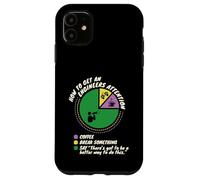 Come attirare l'attenzione di un ingegnere Ingegnere divertente ingegnere Custodia per iPhone 11