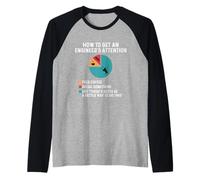 Come attirare l'attenzione di Un Ingegnere - Ingegnere Meccanico Maglia con Maniche Raglan