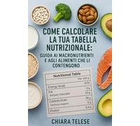 Come Calcolare la Tua Tabella Nutrizionale: Guida ai Macronutrienti e agli Alimenti che li Contengono