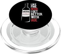 COME FINE WINE I GET BETTER WITH AGE 1961 Compleanno Meme PopSockets PopGrip per MagSafe