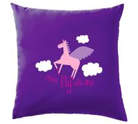 Come Fly con Me - Cuscino - Magico Unicorno Carino Fantasy Love Unicorn