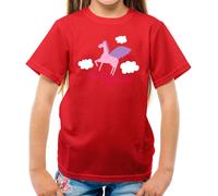 Come Fly With Me - T-Shirt - Magico Unicorn Carino Fantasia Love Unicorns