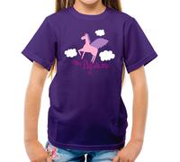 Come Fly With Me - T-Shirt - Magico Unicorn Carino Fantasia Love Unicorns