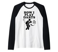 Come Gioco a Freccette Maglia con Maniche Raglan