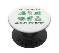 Come Guardare Lo Yoga E Amo Ogni Momento PopSockets PopGrip Adesivo