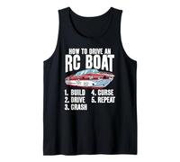 Come guidare una barca RC divertente design modello RC per RC Captain Canotta