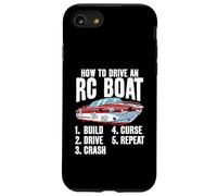 Come guidare una barca RC divertente design modello RC per RC Captain Custodia per iPhone SE (2020) / 7 / 8