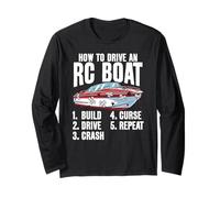 Come guidare una barca RC divertente design modello RC per RC Captain Maglia a Manica