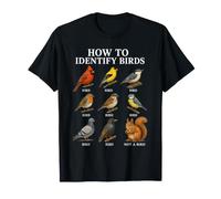 Come identificare Gli Uccelli - Birdwatcher Funny Bird Lovers Maglietta