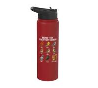 Come identificare gli uccelli - Birdwatcher Funny Bird Lovers Stainless Steel Insulated Water Bottle