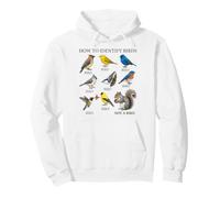 Come identificare Gli Uccelli Humorous Wildlife Felpa con Cappuccio